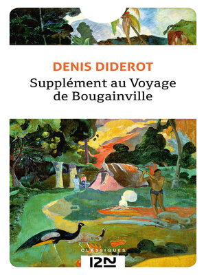 cover image of Supplément au Voyage de Bougainville